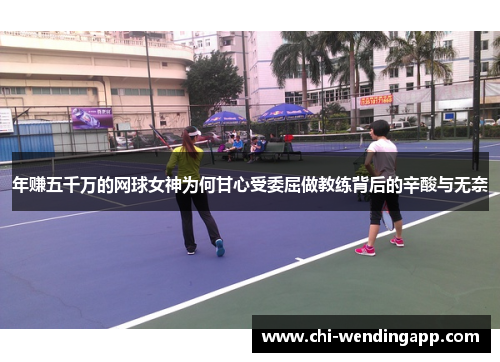 年赚五千万的网球女神为何甘心受委屈做教练背后的辛酸与无奈